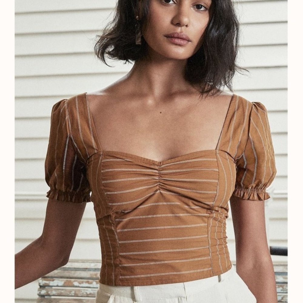 Free People Rose Garden Top